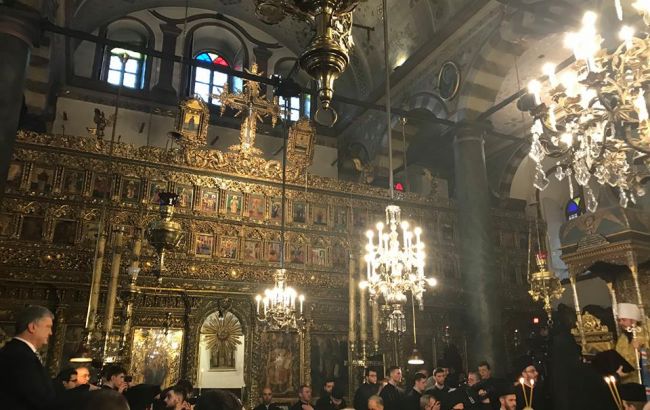 Онлайн-трансляция молебна перед подписанием томоса