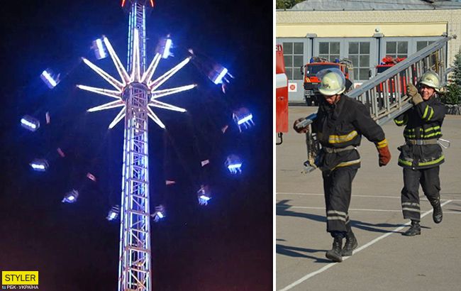 Люди кричали, дети плакали: в Кирилловке произошло ЧП в парке аттракционов (видео)