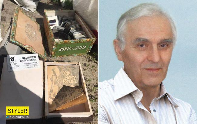 Уникальный архив&nbsp;украинского ученого выбросили на помойку: "уму непостижимо" (фото)