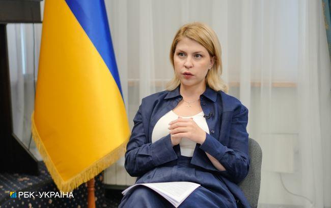 Україна готова говорити про розташування іноземних військ в країні, - Стефанішина