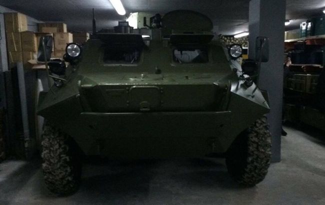 В пригороде Киева обнаружили арсенал оружия