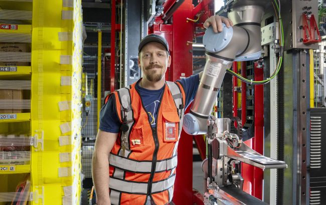 Amazon создала робота-грузчика с уникальной способностью "ощущать" предметы, как человек (фото)