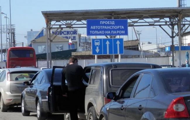 На Керченской переправе своей очереди ожидают свыше 635 автомобилей