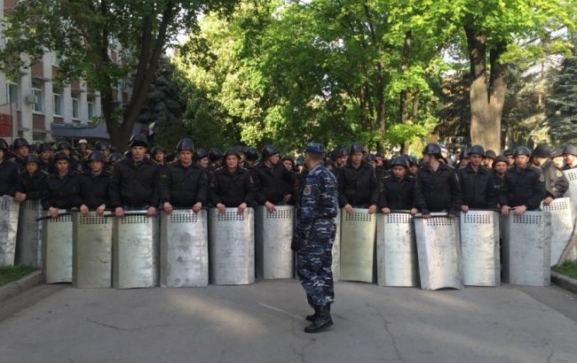 Мітинг у Кишиневі закінчився зіткненнями з поліцією
