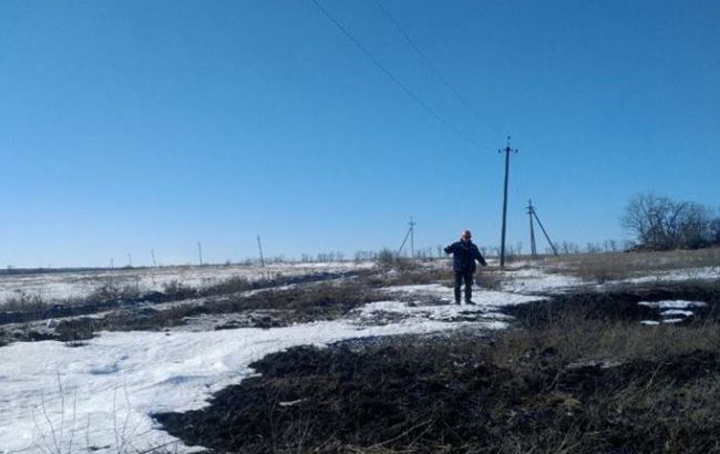 В районе Попасной под обстрел попала бригада энергетиков