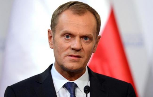 На 22 лютого очікується візит в Україну голови Європейської ради Туска