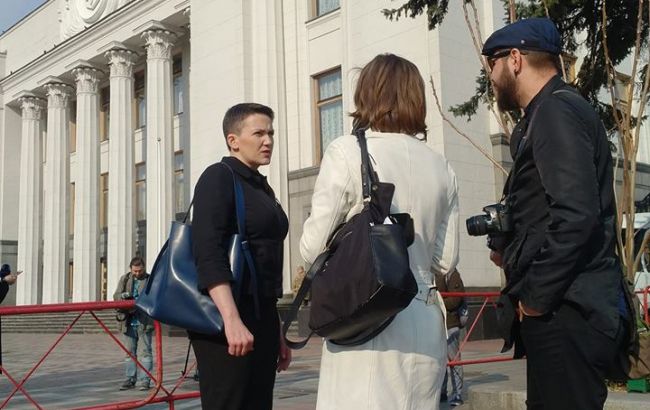 Савченко пришла в Раду