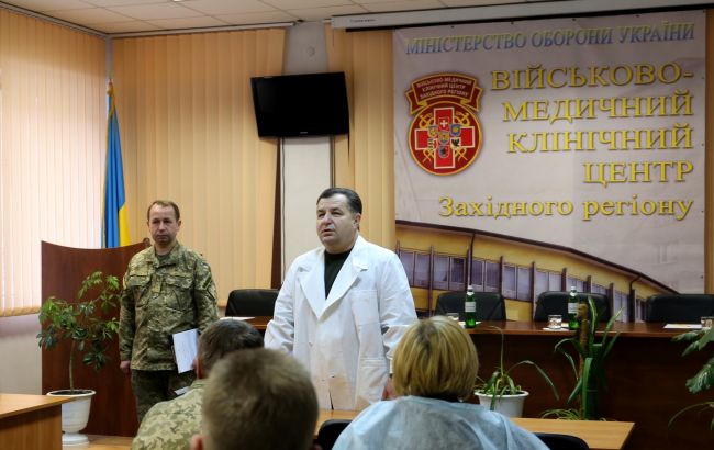 Полторак заявил о значительном росте финансирования военных госпиталей в 2017