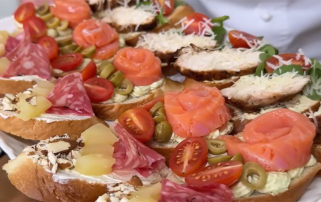 Три варианта брускетов, которые станут хитом вашего застолья: праздничные рецепты