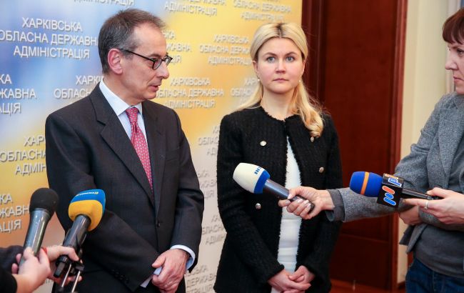 Светличная и Патроне обсудили будущие совместные проекты в Харьковской области