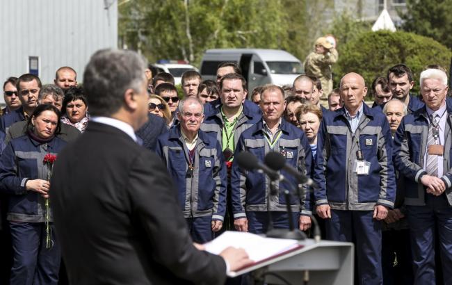 Порошенко: Украина и Япония создали совместную группу по ликвидации последствий аварий в Фукусиме и на ЧАЭС