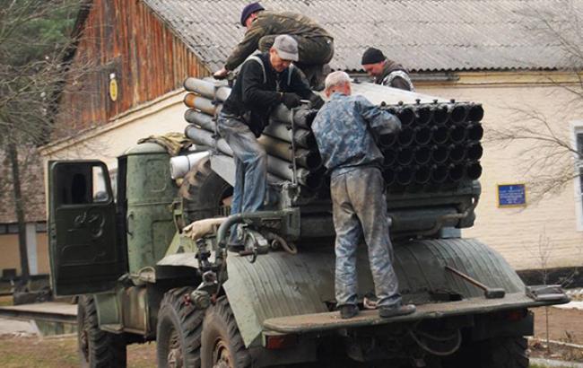 В "Укроборонпромі" за останній тиждень відновили 27 одиниць техніки для АТО