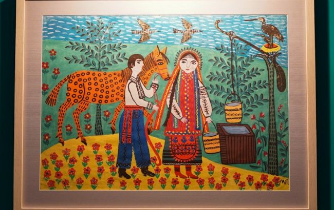 У Києві вперше можна побачити картини Марії Приймаченко, які врятували від окупантів (фото)