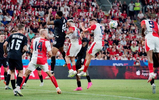 "Зоря" перемогла "Славію" у Лізі Європи, але вилетіла до Ліги конференцій