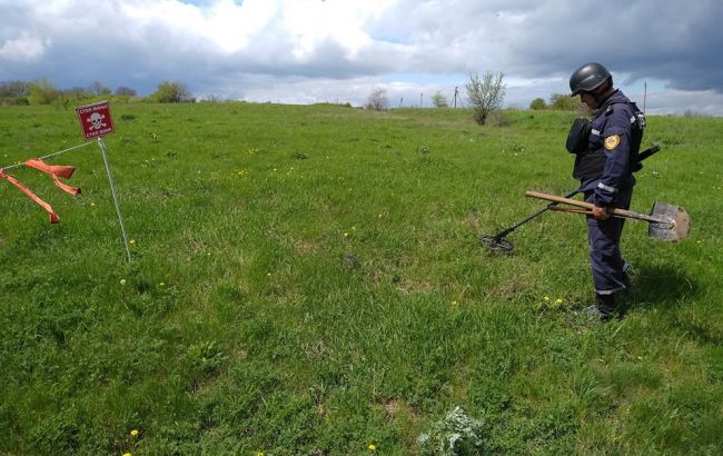 Протягом тижня українські сапери розмінували понад 60 га території Донбасу