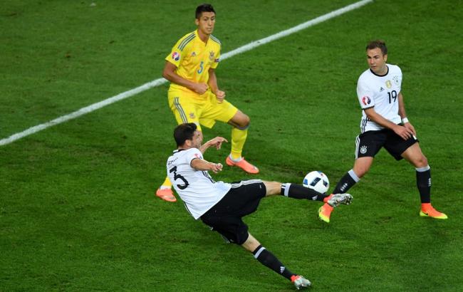 Германия - Украина: Украинцы обидно проигрывают первый матч