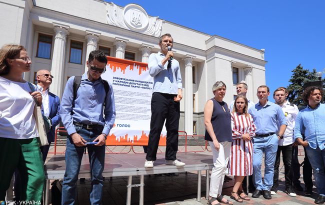 "Голос" перед заседанием с Парубием предложил своих депутатов в комитеты