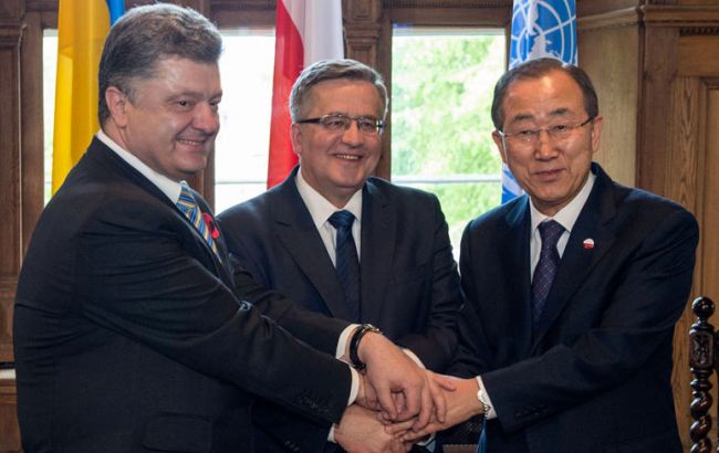 Генсек ООН призвал срочно выполнять минские договоренности