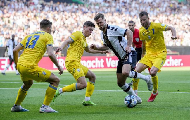 Збірна України розписала нічию з Німеччиною у дебютному спарингу Реброва