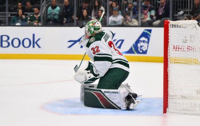 Воротар "Міннесоти" з шатаутом очолив топ-3 зірок вечора НХЛ: відео