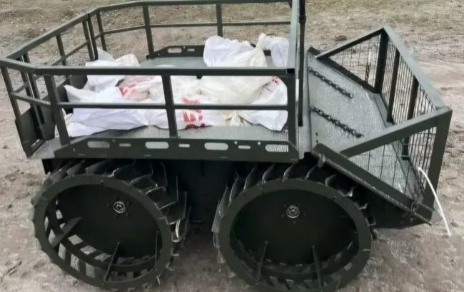 Міноборони допустило до експлуатації у ЗСУ безшумного робота-логіста (фото)