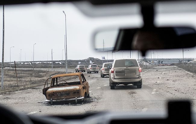 Патруль ОБСЄ потрапив під обстріл в Луганській області