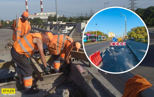 Ждите адских пробок: в Киеве на ремонт закрыли еще один мост