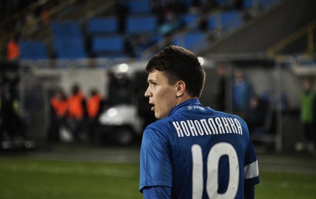 "Дніпро" має намір отримати не менше 10 миллионое євро за трансфер Коноплянки