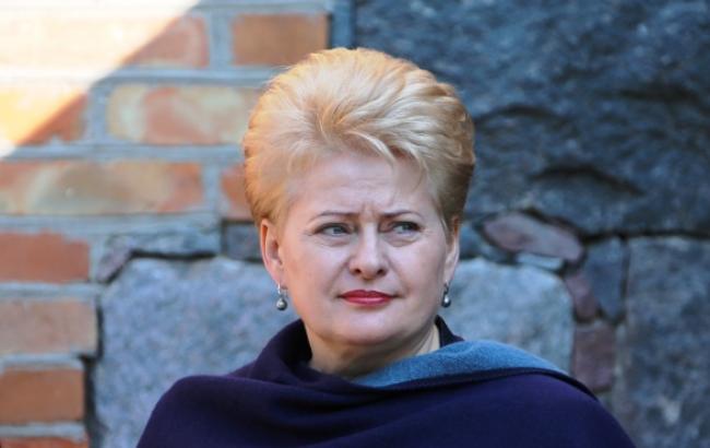 Пока РФ поддерживает террористов на Донбассе, диалог невозможен, - Президент Литвы