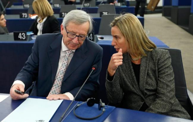 Юнкер і Могеріні відвідають Україну 30 березня