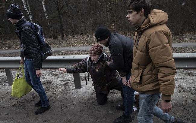 В Ирпене войска РФ обстреляли гражданских во время эвакуации, есть жертвы