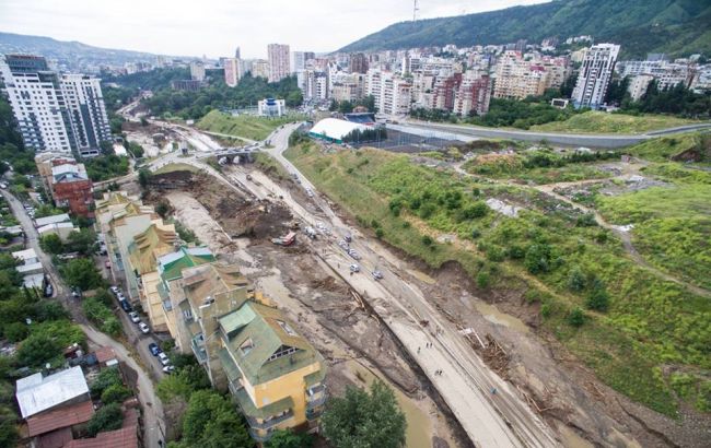 Наводнение в Грузии: погибли 13 человек, 24 пропали без вести