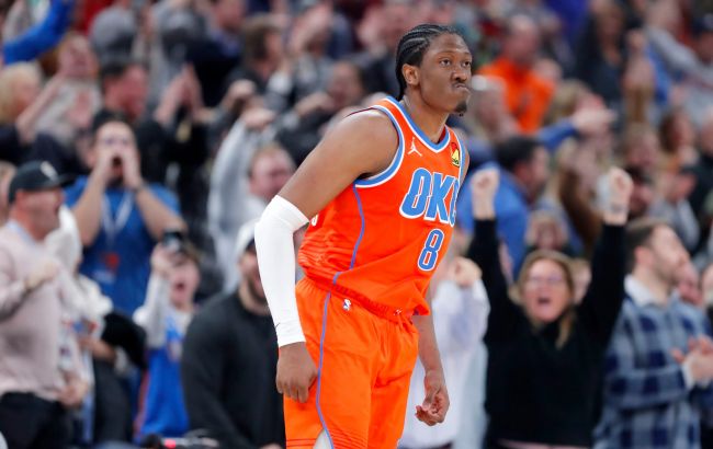 Оборонець "Оклахоми" виконав переможний кидок за лічені секунди до сирени: момент дня в НБА