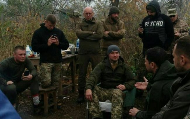 К добровольцам в Золотом приезжала полиция