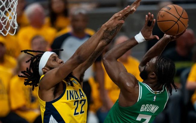 "Бостон" утретє здолав "Індіану" в фінальній серії Східної конференції: відео плей-офф НБА