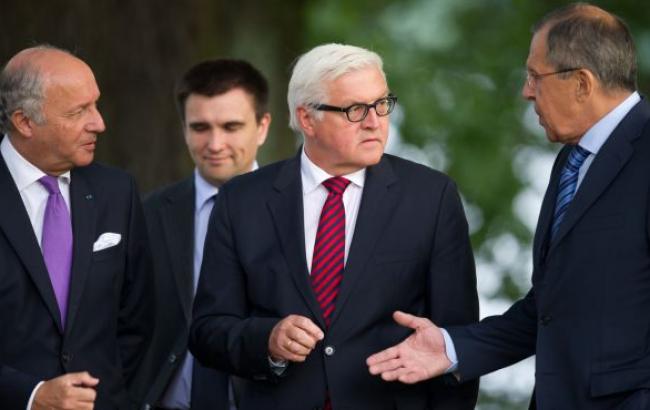 В Парижі голови МЗС "нормандської четвірки" не домовлялись про утворення підгруп в рамках тристоронньої групи