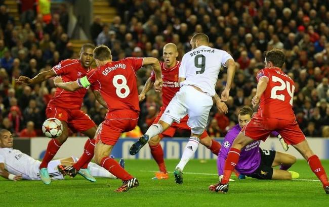 Стенограмма онлайн-трансляции матча "Реал" - "Ливерпуль"