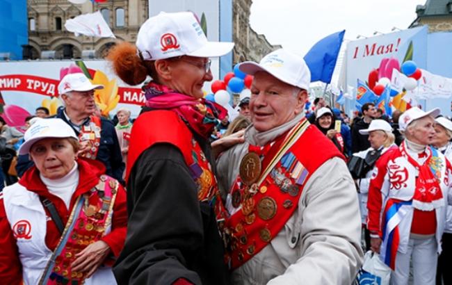 В Москве на демонстрацию профсоюзов вышли 140 тыс. человек