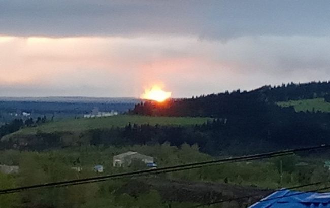 В России произошел взрыв на магистральном газопроводе