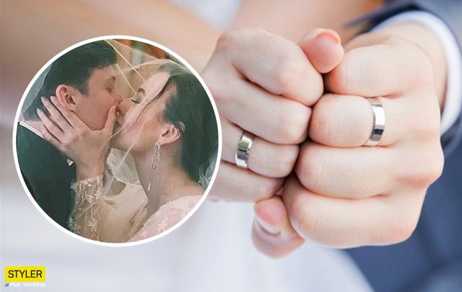 Победитель украинского Х-фактора женился на российской актрисе (фото)