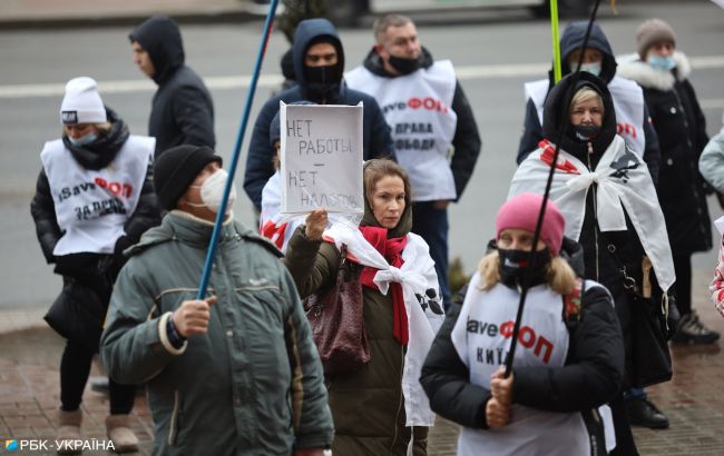 В Украине протестуют города из-за введения жесткого карантина