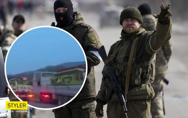 Россияне колоннами воруют украинскую сельхозтехнику: разоблачающее видео