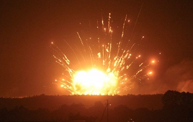 Взрыв хранилища боеприпасов на Донбассе: боевики распространяют фейки