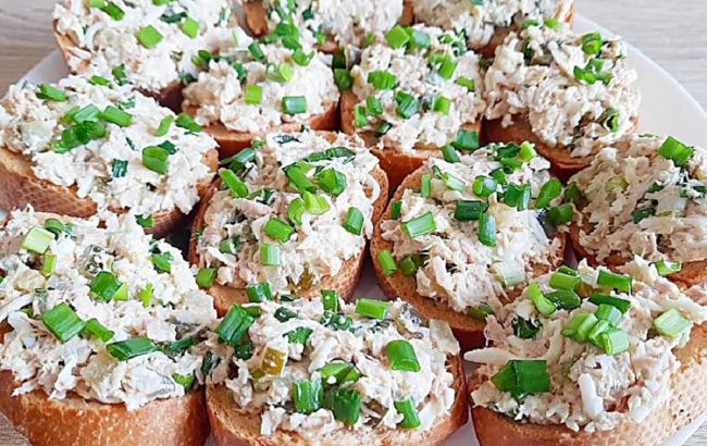 Намазка з тунця: швидкий рецепт ситної закуски, яка врятує під час відключень світла