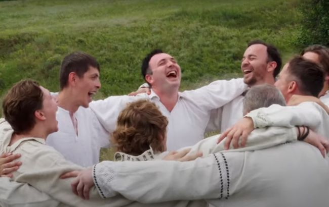 На Хортице спели гимн Украины в казацкой версии (видео)