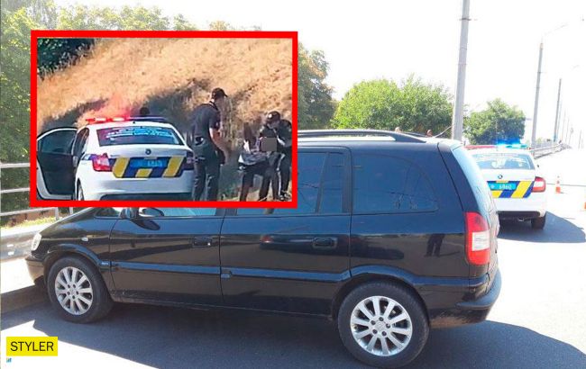 У Полтаві студент-іноземець викрав автомобіль з двома дітьми (фото)