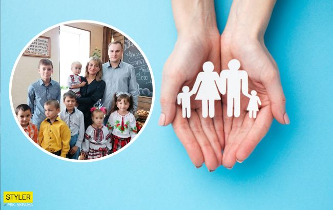 Мама не от рождения: жительница Черкасс поделилась секретами воспитания 10 детей