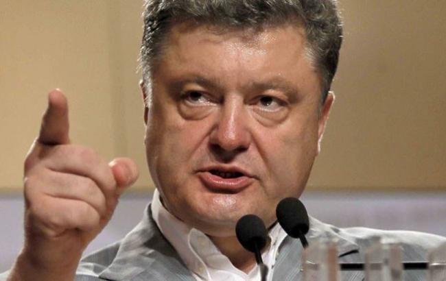 Порошенко: Кихтенко и брат Таруты ответят за срыв строительства фортификаций на Донбассе