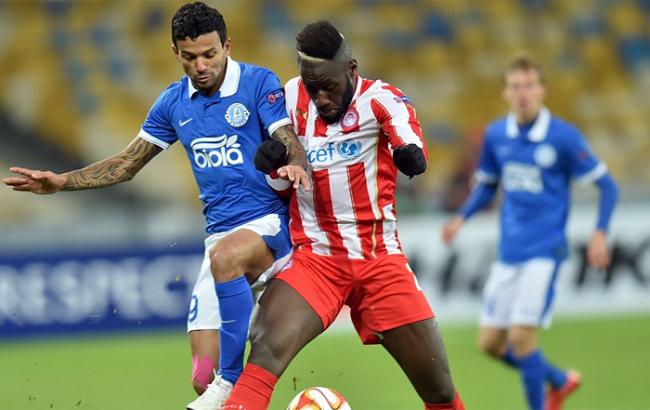 Олимпиакос - Днепр: стенограмма онлайн-трансляции матча Лиги Европы