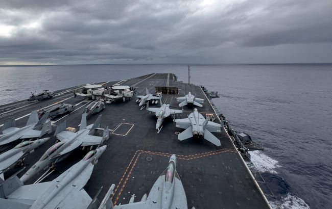 Для стримування Китаю та КНДР. США сконцентрували в Тихому океані відразу три авіаносці